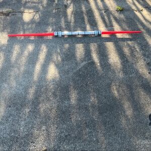 Star Wars Darth Maul Red Double Lightsaber 60” Collapsible